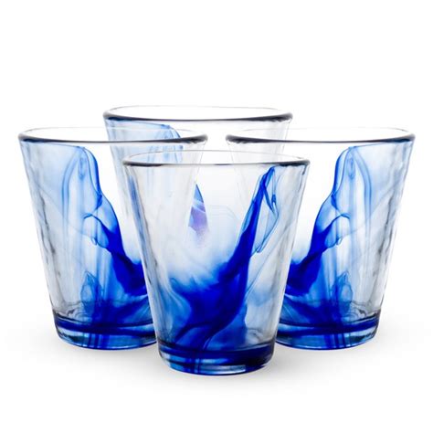 Nice and Elegant Cobalt Blue Drinking Glasses – HomesFeed