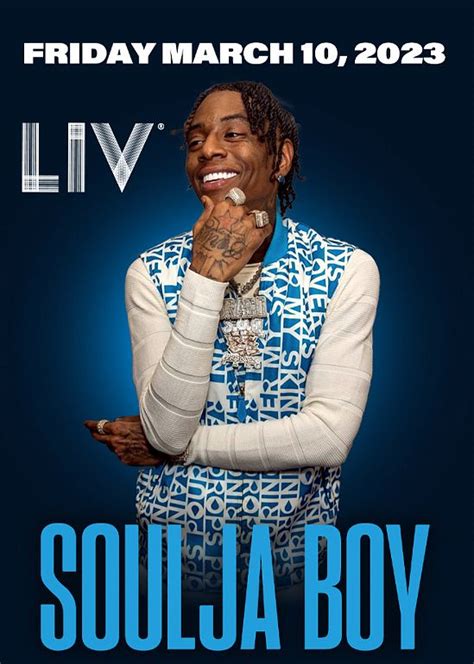 Soulja Boy Tickets at LIV in Miami Beach by LIV | Tixr