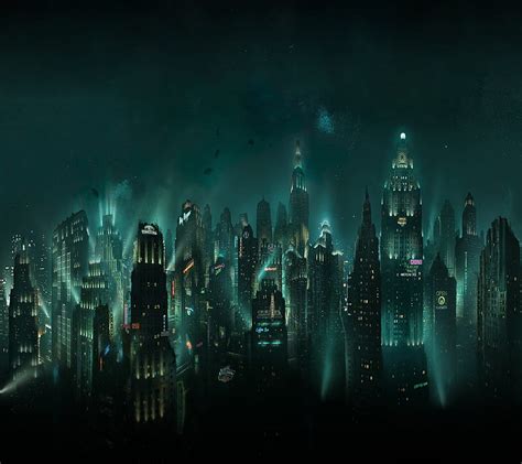 Welcome to Rapture, rapture, bioshock, blue, welcome, HD wallpaper | Peakpx