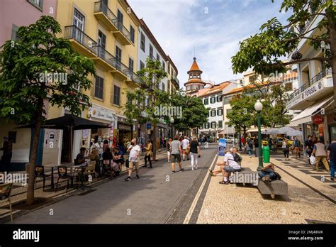 Funchal city centre, Madeira, Portugal Stock Photo - Alamy