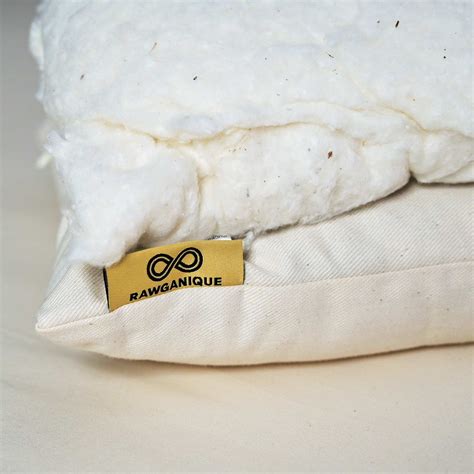 Organic Cotton Bed Pillow Made in USA – Rawganique