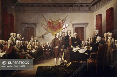 Signing the Declaration of Independence John Trumbull (1756-1843 ...