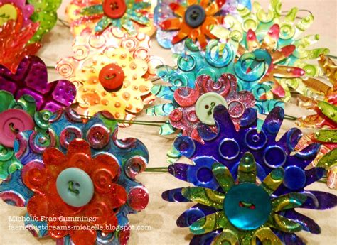 Faerie * Dust * Dreams: How to make Flowers from Soda Cans