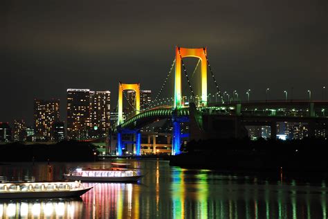 Rainbow Bridge, Tokyo, Japan. 3,840px × 2,560px : r/InfrastructurePorn