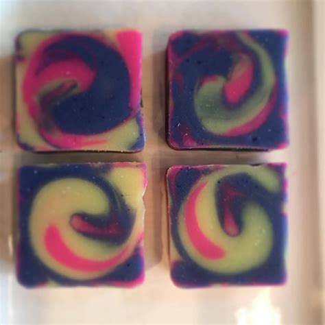 Handcrafted Artisan Soap with Unique Swirling Design