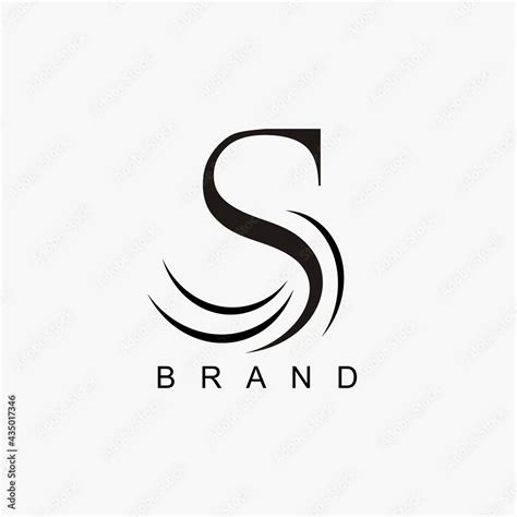 Letter S logo design. S initial logo design concept for brand Stock ...