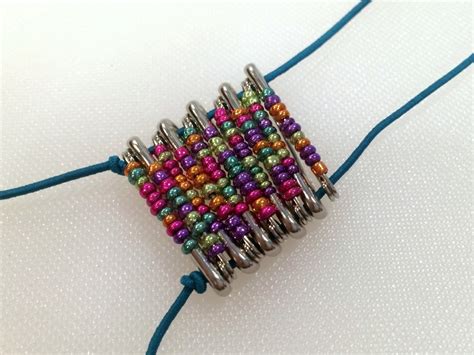 Making a Beaded Safety Pin Bracelet | ThriftyFun