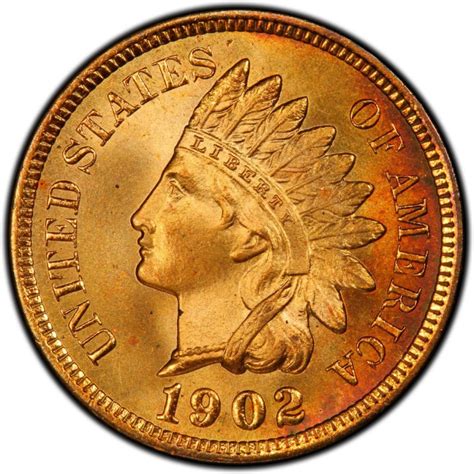 1902 Indian Head Pennies Values and Prices - Past Sales | CoinValues.com