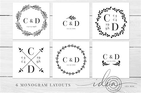 Vector Monogram Maker at Vectorified.com | Collection of Vector ...