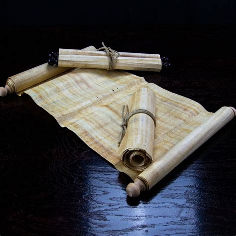 Papyrus Scrolls (Egyptian, Greek, and Roman) Workshop, Grounded Print ...