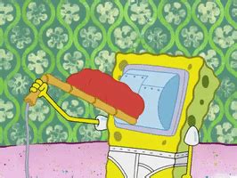 Spongebob Cleaning GIFs - Find & Share on GIPHY