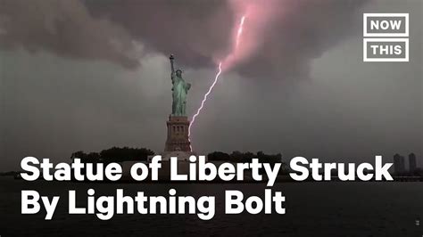 Lightning Strikes Statue Of Liberty 2024 Lok - Angil Meghan