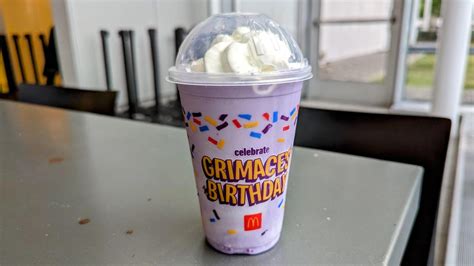 A Closer Look at McDonald’s New Grimace Shake