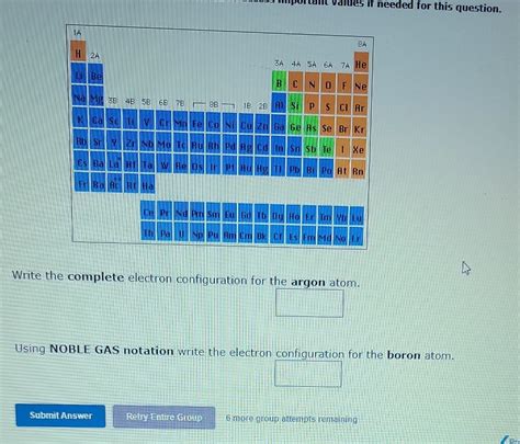 Solved Write the complete electron configuration for the | Chegg.com