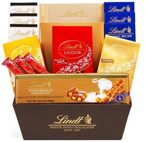 Lindt Signature Chocolate Gift Basket | 365 Gift Guide