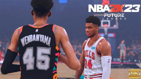 Giannis Meets Victor Wembanyama! | NBA 2K23 Future League Mode | Bulls ...