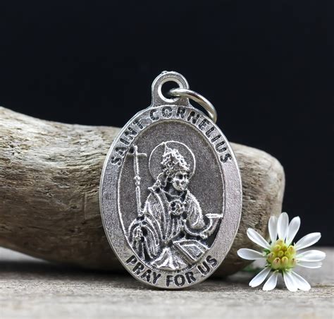 Saint Cornelius Saint Cyprian Dual Medal | Etsy