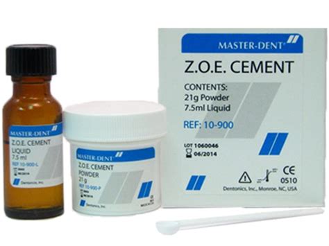 Zinc Oxide Eugenol Cement (ZOE) - Carl Heyer Inc.