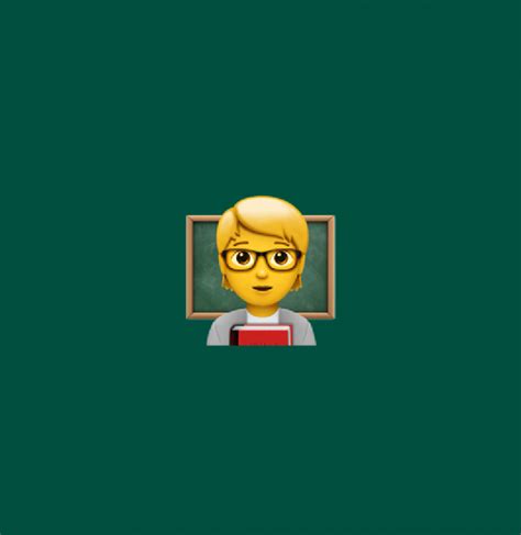 🧑‍🏫 Teacher emoji Meaning | Dictionary.com