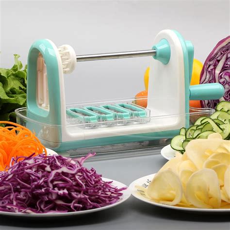 Aliexpress.com : Buy Roller Spiral Mandoline Slicer Manual Vegetable ...