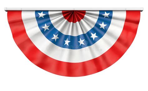 Bunting American Flag stock illustration. Illustration of culture ...