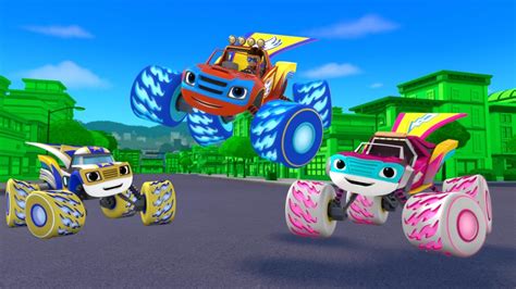 Super Wheels vs. The Green Queen - Blaze & The Monster Machines (Series ...