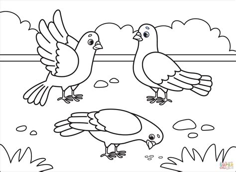 Dove coloring page | Free Printable Coloring Pages