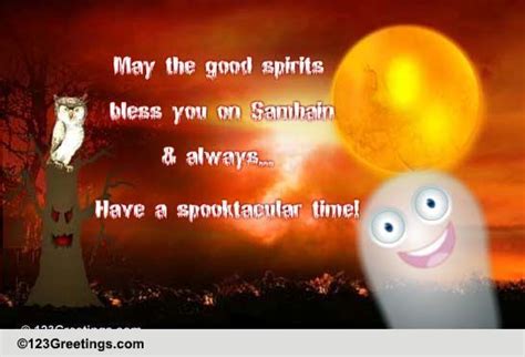 Blessings On Samhain. Free Samhain eCards, Greeting Cards | 123 Greetings