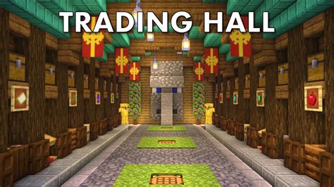 Villager Trading Hall Design Schematic Minecraft Villager Tr