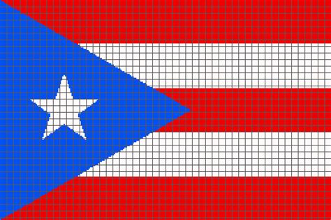 Puerto Rican Flag – (Graph AND Row-by-Row Written Crochet Instructions ...