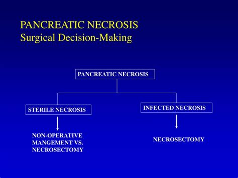 PPT - MANAGEMENT OF PANCREATIC NECROSIS PowerPoint Presentation, free ...