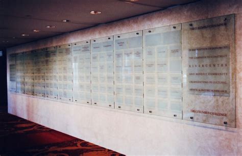 Glass Graphics | Examples of Donor / Recognition Walls, Plaques ...