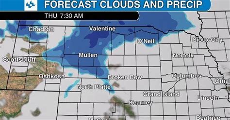 nebraska weather forecast snow thursday