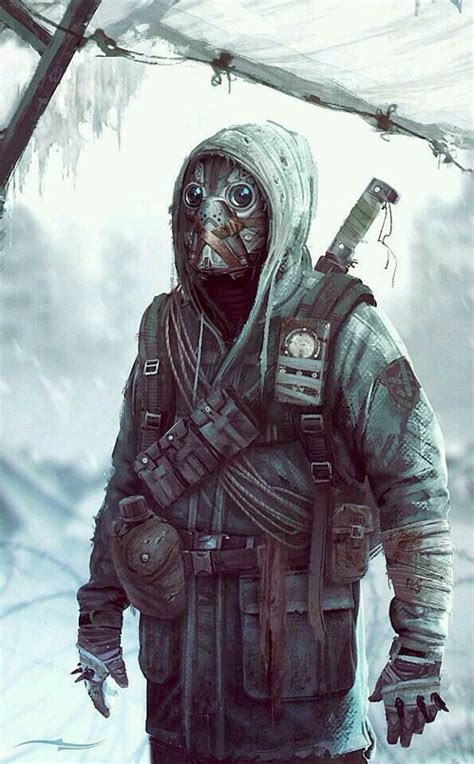 Winter survivor | Post apocalyptic art, Character design, Character art