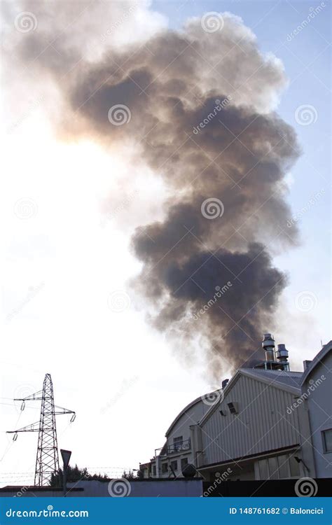 Warehouse Fire stock photo. Image of rome, europe, warehouse - 148761682