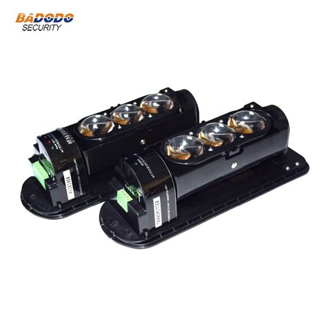 3 Beams 250m waterproof IP55 Active Infrared Laser Beam Sensor Motion ...