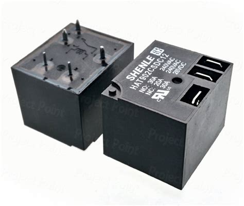 Relay 12V 30A SPDT High Power, PCB Type, 30A Relay, PCB Relay, 30 Amp ...