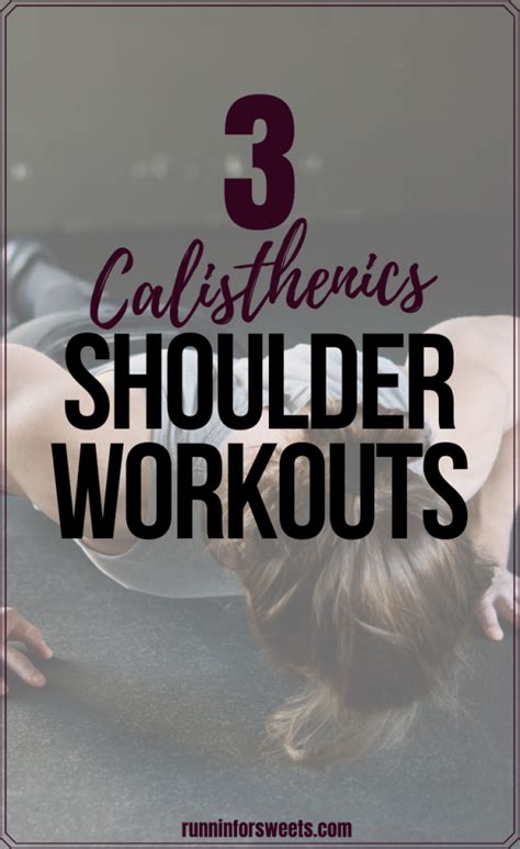 3 Shoulder Calisthenics Workouts