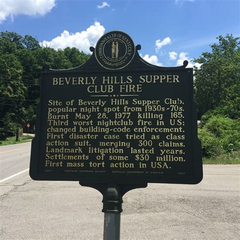 Site of the Beverly Hills Supper Club, Beverly Hills, Southgate, KY ...