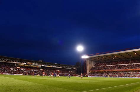 Picture perfect - Nottingham Forest's historic City Ground stadium at ...