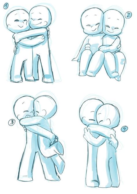 Hug Reference Cute Couple Poses Drawing - bmp-hoser