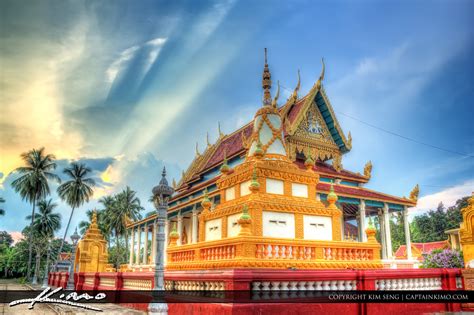 Khmer Buddhist Temple at Battambang Cambodia