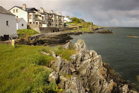 The Village of Greencastle. Inishowen. Donegal. Ireland Stock Image ...