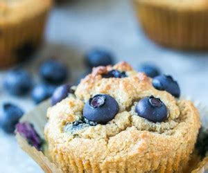 Paleo Blueberry Muffins