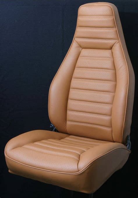 Porsche 911 1977-1984, Seat Fnt Set, Vinyl, 1010 Black, Style #2, Perf ...