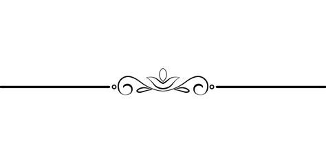 Free White Decorative Line Png, Download Free White Decorative Line Png ...