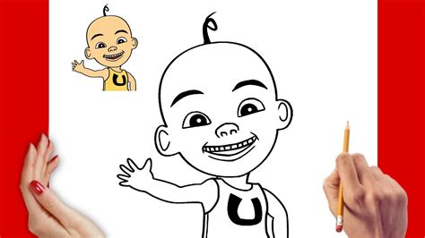 HOW TO DRAW Upin Easy | Upin & Ipin | Step By Step Drawing Tutorial ...