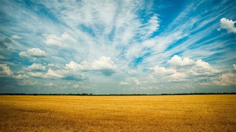 Download Cloud Sky Landscape Nature Field HD Wallpaper