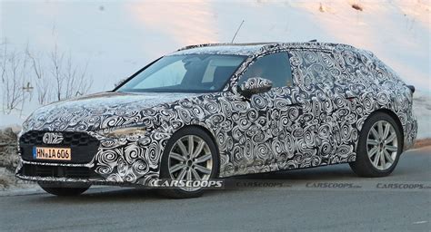 2024 Audi A4 Avant Spied Flaunting A More Streamlined Look | Carscoops