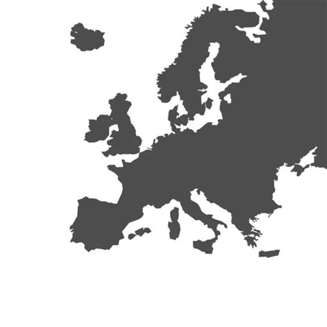 Map of Europe (vector) — Stock Vector © milalala #2198551